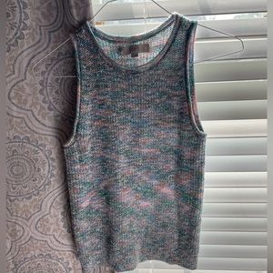 LOFT Sleeveless Sweater Top